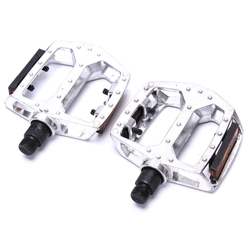 1Pair Bicycle Pedals Mountain Bicycle Aluminum Alloy Footrest Cycling Flat Pedals