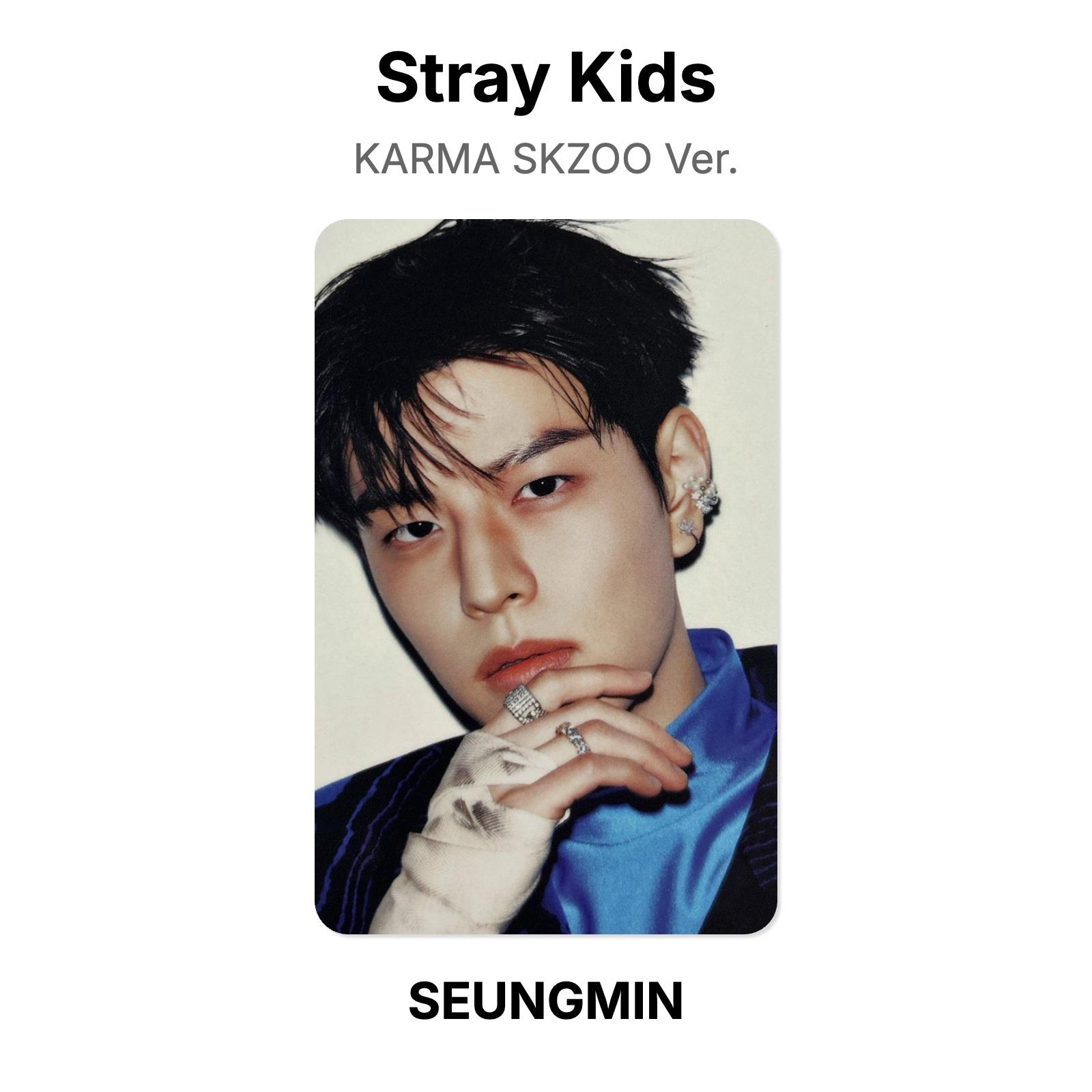 Stray Kids KARMA Версия SKZOO. Официальная фотокарта SEUNGMIN 03
