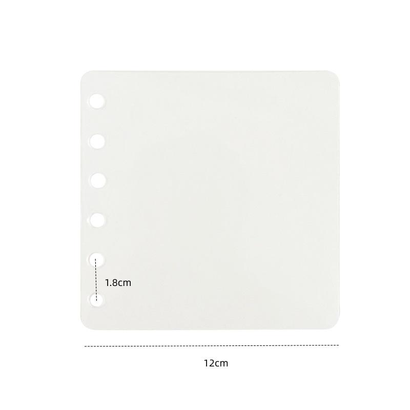 Korean Minimalist Denim Heart Photo Album A5 3-Hole Notebook Binder