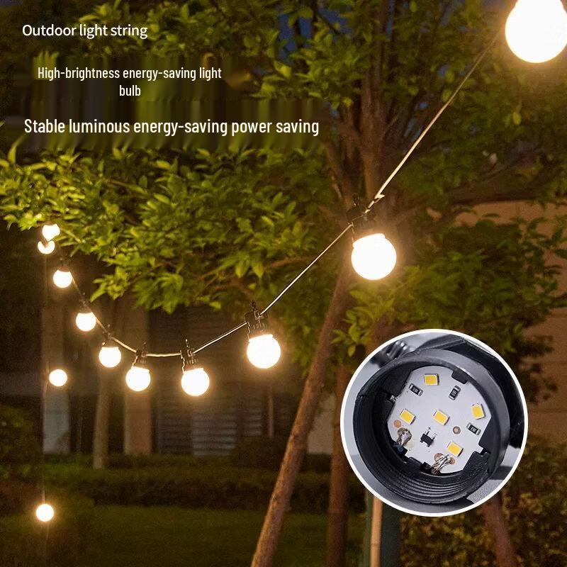 Outdoor Waterproof LED Camping String Lights