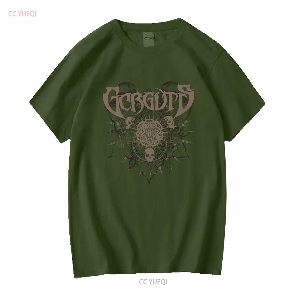 Rare Gorguts Band Basic For Fan Black All Size Men T Shirt S5574 vintage Washed fashion streetwear designer clothes graphic