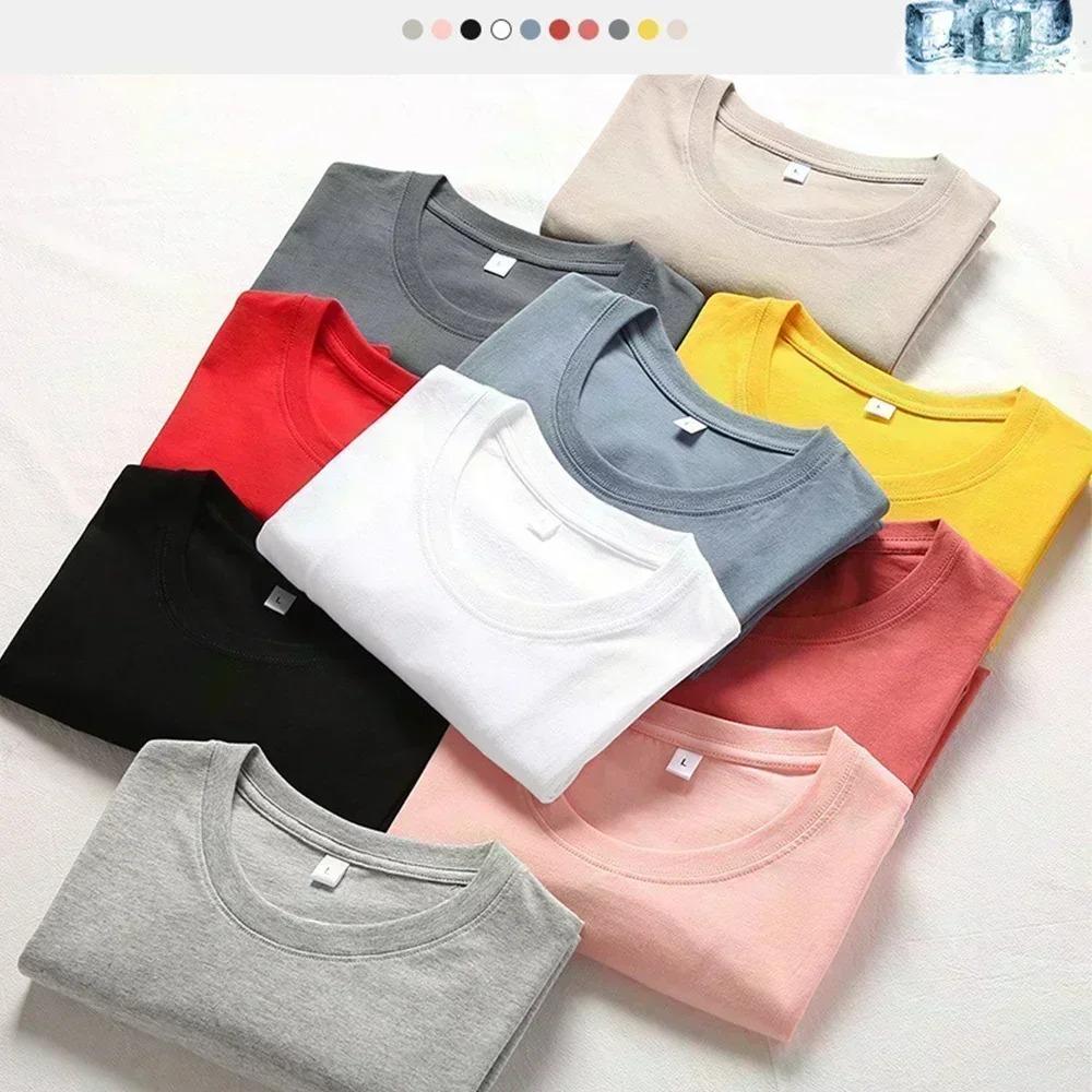 2024 Men Women Letter Print Punk Style T-shirt Cotton Oversized Tshirt Summer Short Sleeve T Shirt Tops Trend Y2k Tee Clothes