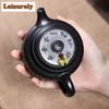 230ml Boutique Yixing Purple Clay Teapots Handmade Black De Zhong Pot Raw Ore Dahongpao Mud Kettle With Infuser Zisha Tea Set