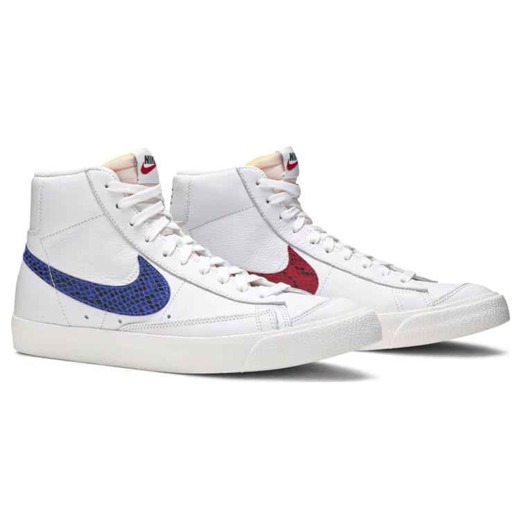 Nike Blazer Mid 77 Rood & Blauw CW7073-100