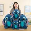 Rabbit Fur Stitch Plush Toy Pillow