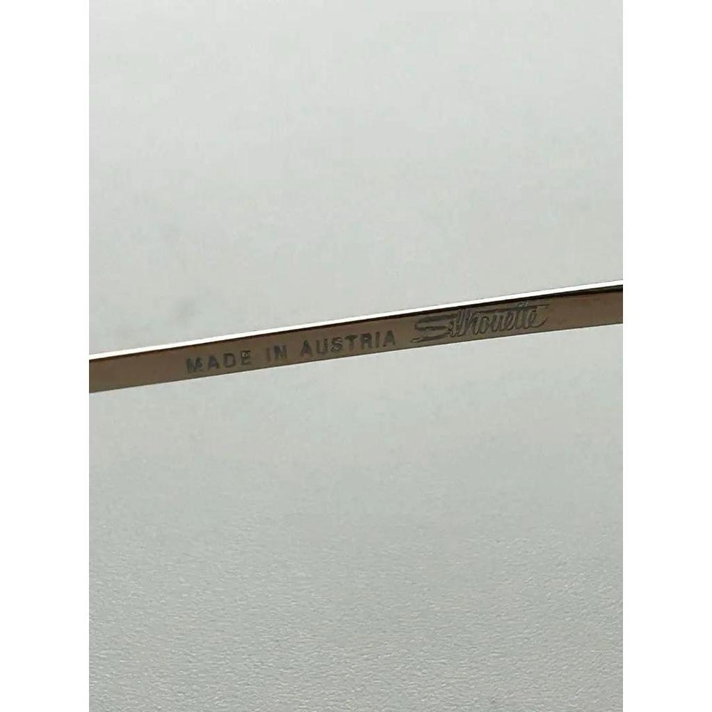 Used Silhouette glasses frame gold color NO.292