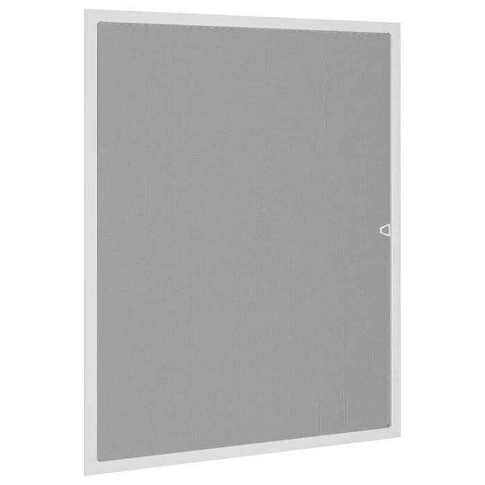 Moustiquaire pour fenêtre - Maison Exclusive - 100 x 120 cm - Cadre aluminium - Maille fibre de verre anti-insectes