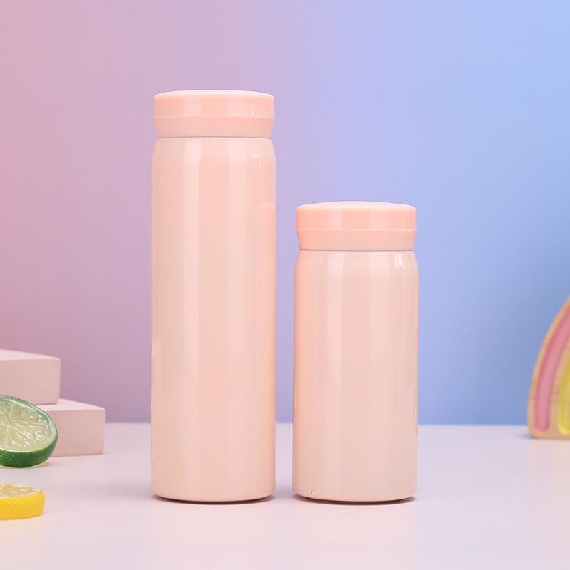 304 Stainless Steel Mini Cup Thermos Cup Convenient Pocket Cup Vacuum Cup Small Capacity Gift Water Cup 200/300ml