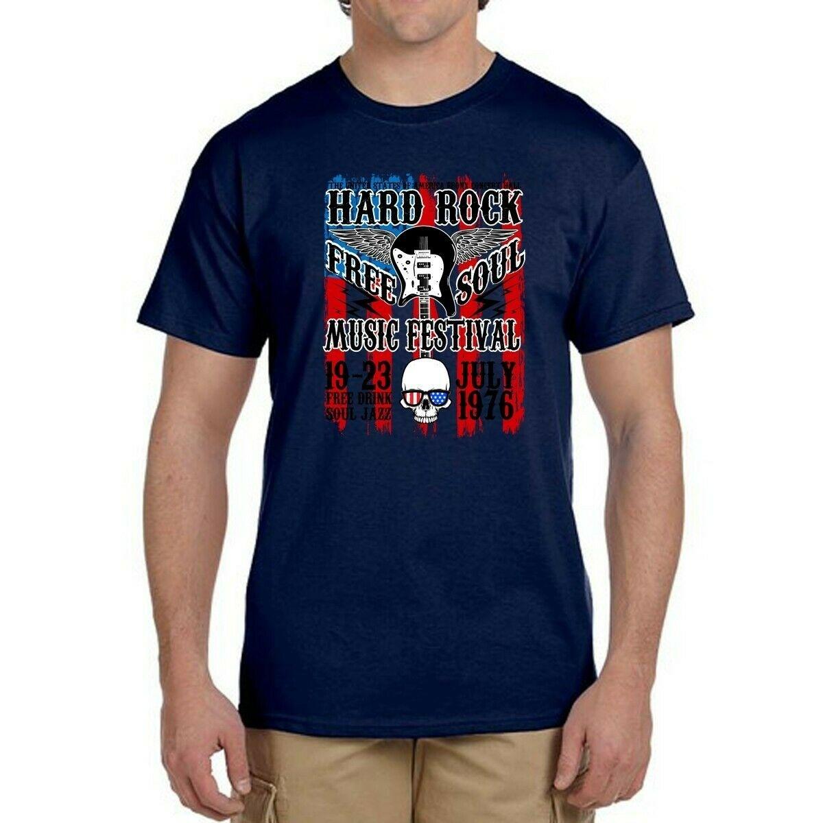 

Футболка унисекс с графикой Hard Rock Music