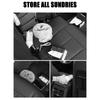 Car Storage Organizer Car Headrest Rear Seat Storage Box Multipurpose Automobile Backseat Cup Holder For Tissues Keys Phone
