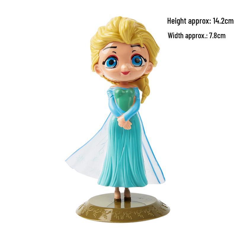 Pink & Gold Royal Birthday Cake Topper Set