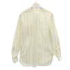 HERMES Made in France Old Striped Pattern Long sleeve shirt White etc. Men's Used