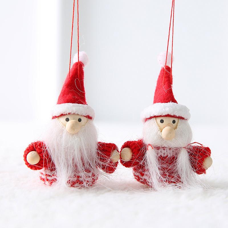 

Christmas decorations, Christmas tree pendants, tabletop ornaments, couple felt accessories, miniature scene shooting props