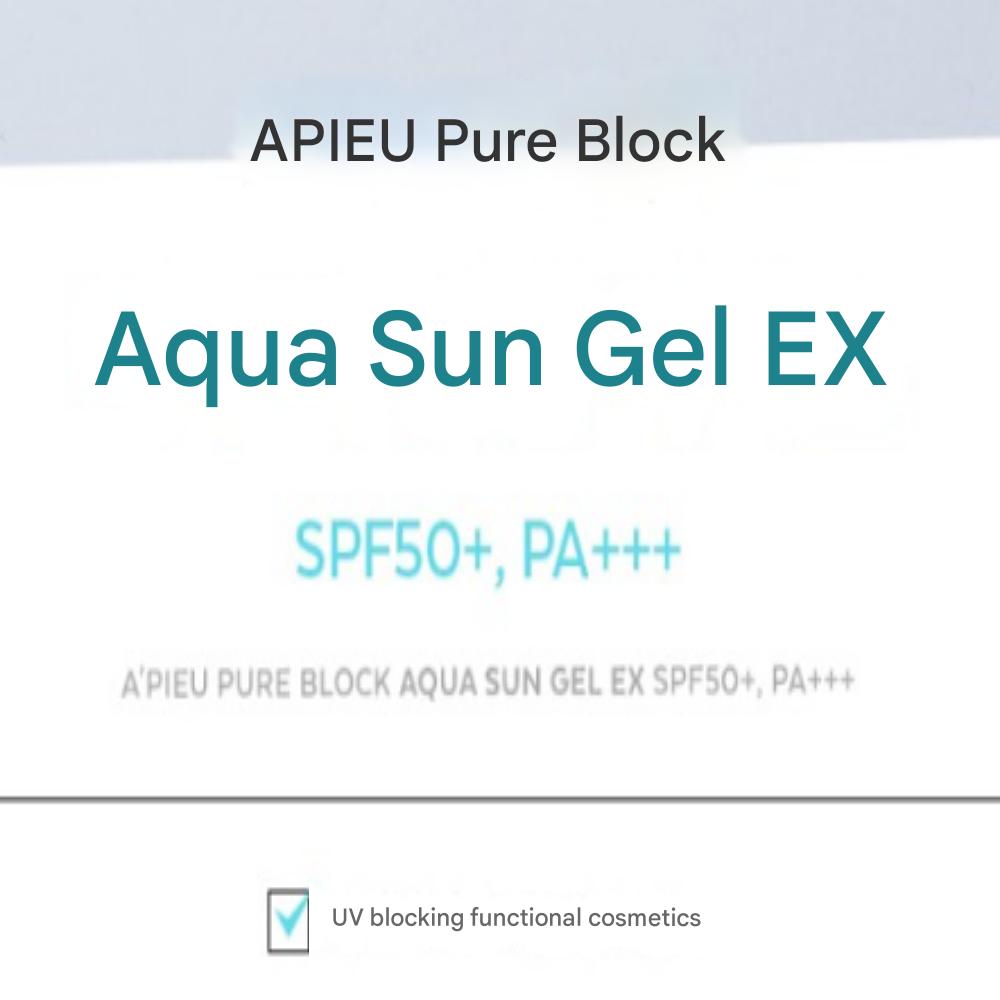 A'pieu Pure Block Aqua Sonnengel SPF50+ PA+++ 2 x 50ml