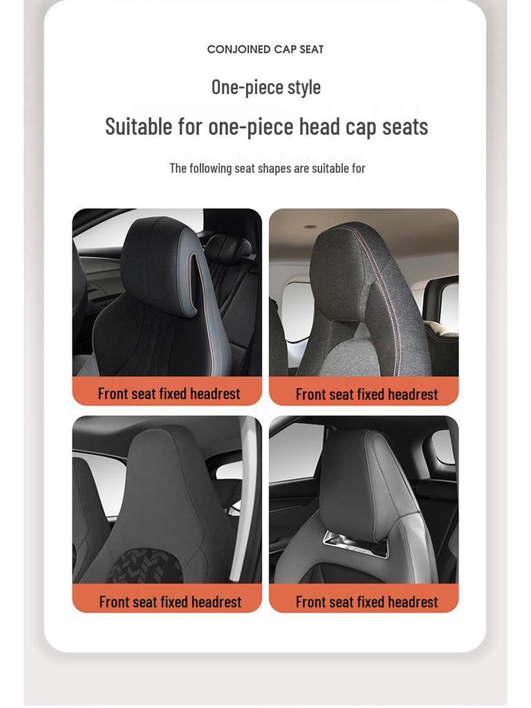 Universal Lynk & Co Cushion & Seat Cover Set for 01, 02, 03, 05, 06, 09 - All-Season Summer Use
