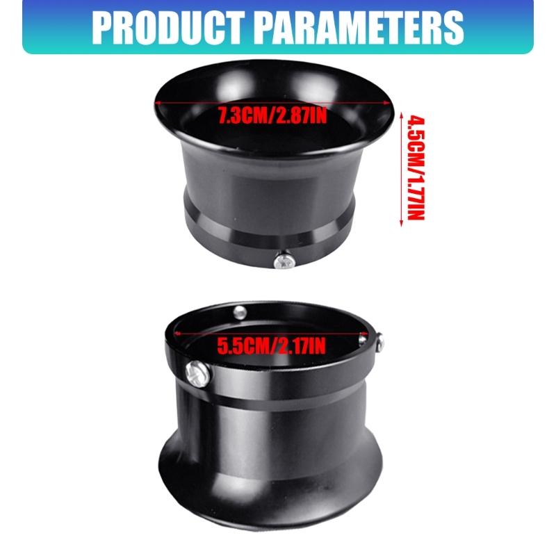 Universal Motorcycle Carburetor Wind Cup Horn Cup Adapter In 6 Colors Crafted From Aircraft Grade Aluminum For PWL