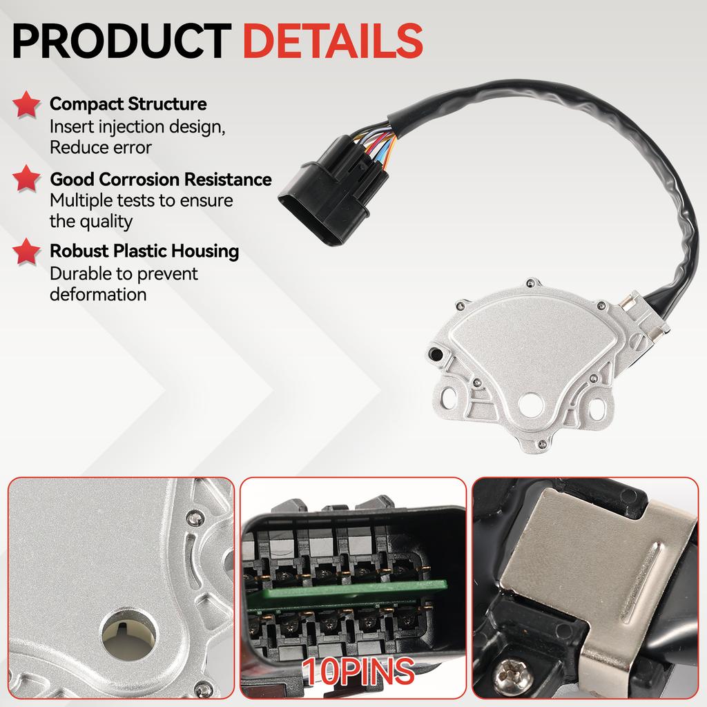 Electronic Neutral Safety Switch A/T Case Inhibitor Switch For Mitsubishi Pajero V73 V75 V77 1998-06 MR263257 8604A015 8604A053