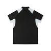 Men's Quick Dry Stand Collar Athletic T-shirt, Short Sleeve Running Casual Workout Tops