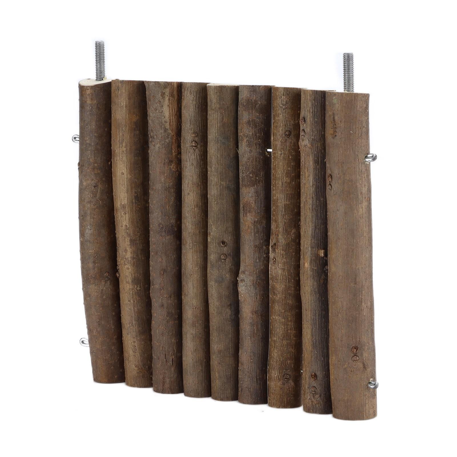 Деревянная платформа для хомяка Безопасная прямоугольная деревянная подставка для домашних животных для кореллы хомяка кроликов 15cm/5.9in