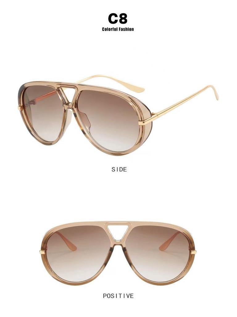 In Toad 2025 Sunglasses: Trendy Xiaohongshu Celebrity Style with Concave European-American Design