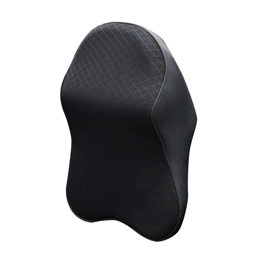 Car Seat Headrest Comfortable Seat Supports Lumbar Backrest Car Seat Pillow Headrest Cushion Pads Memory Foam Car Accessories