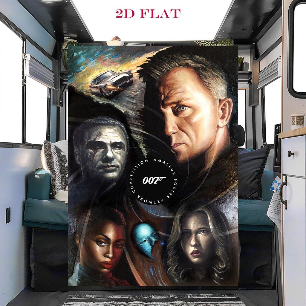 007: Spectre Danger blanket Home Decor blanket Christmas gifts bedroom Nap Blanket