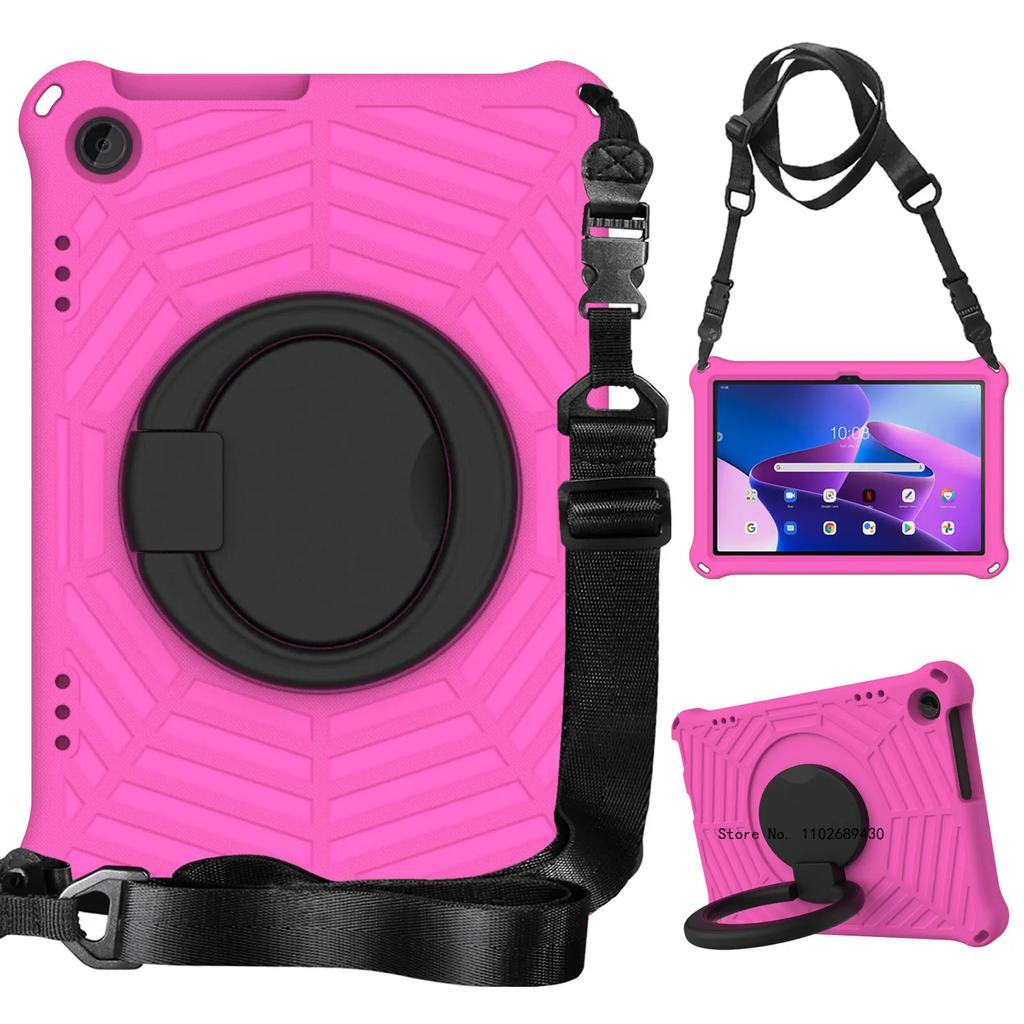 EVA Kids Case for Xiaoxin Pad 10.6 TB125FU Tablet Cover M10 Plus 3rd 10.1 TB328FU Shockproof Kickstand Handle Strap