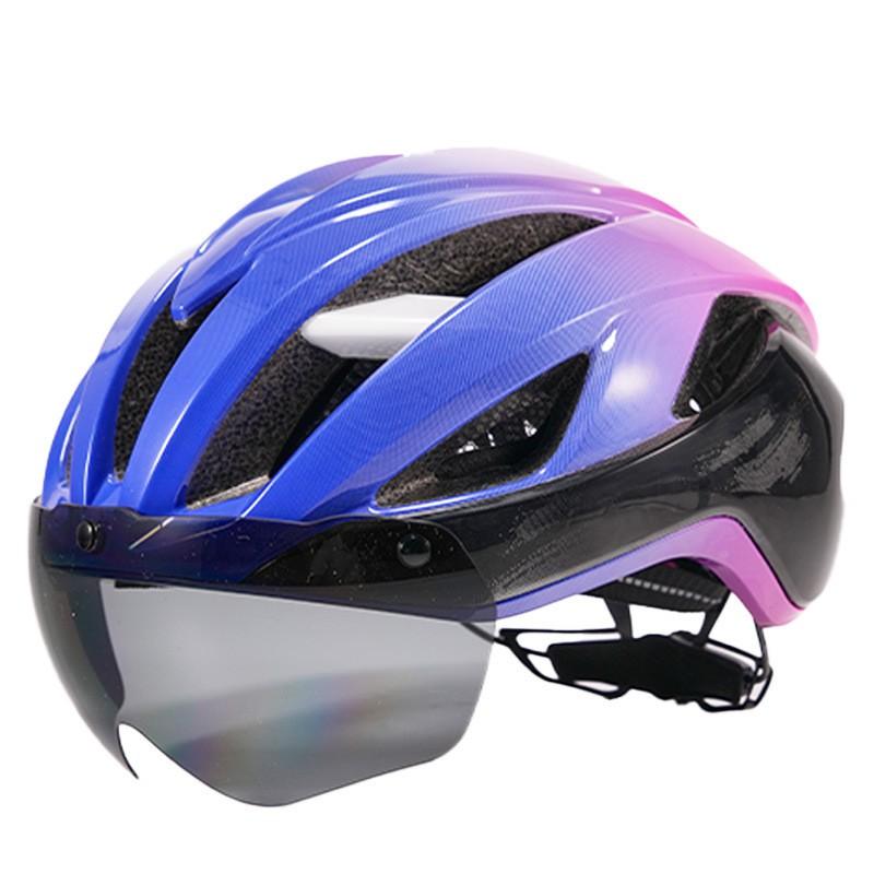 Cycling Helmet Mountain Road Bikes With Magnetic Visor Lightweight Semi-Shell Design Adults