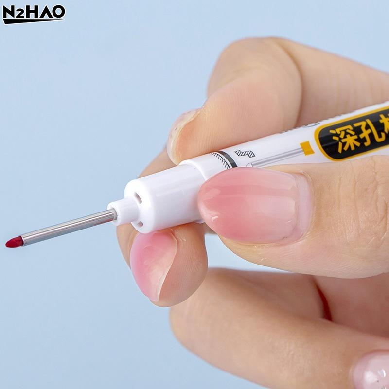 Sturdy Construction Pen High-Performance 72 Hours Deep Reach Pen Waterproof Marker for Construction and Drilling Applications