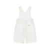 KANGOL KIDS White Denim Overalls Sb 0d13 White  bSbcov0d130wh 