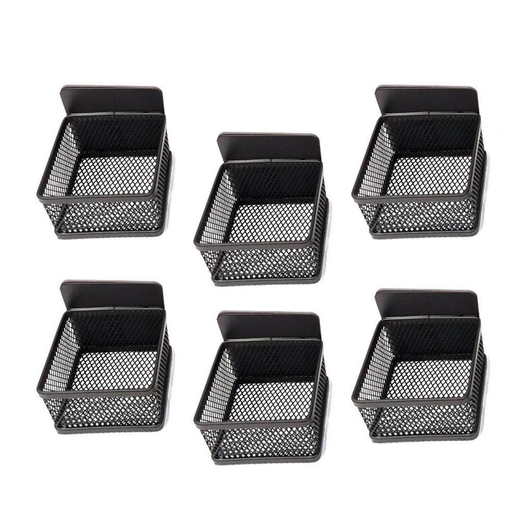 6PCS Magnetic Tea Bag Metal Tea Storage Box Holder for Fridge Kitchen Countertop Cabinet Pantry