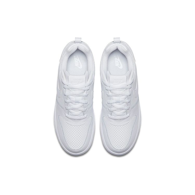 Nike Buty męskie Court Borough Low Triple White Białe-Białe 838937-111