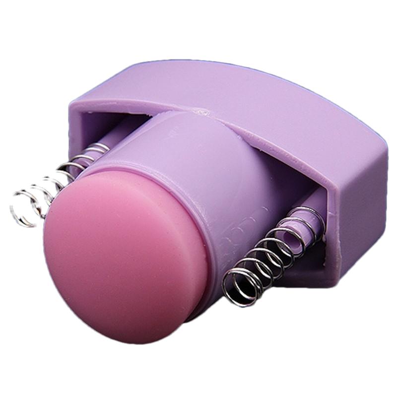 DIY Nail Art Printer Machine with 6 Pattern Stencils – Automatic Manicure Stamp Tool for Home & Salon