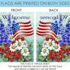 American Garden Flag Independence Memorial Day Yard Flag Outdoor Decorations