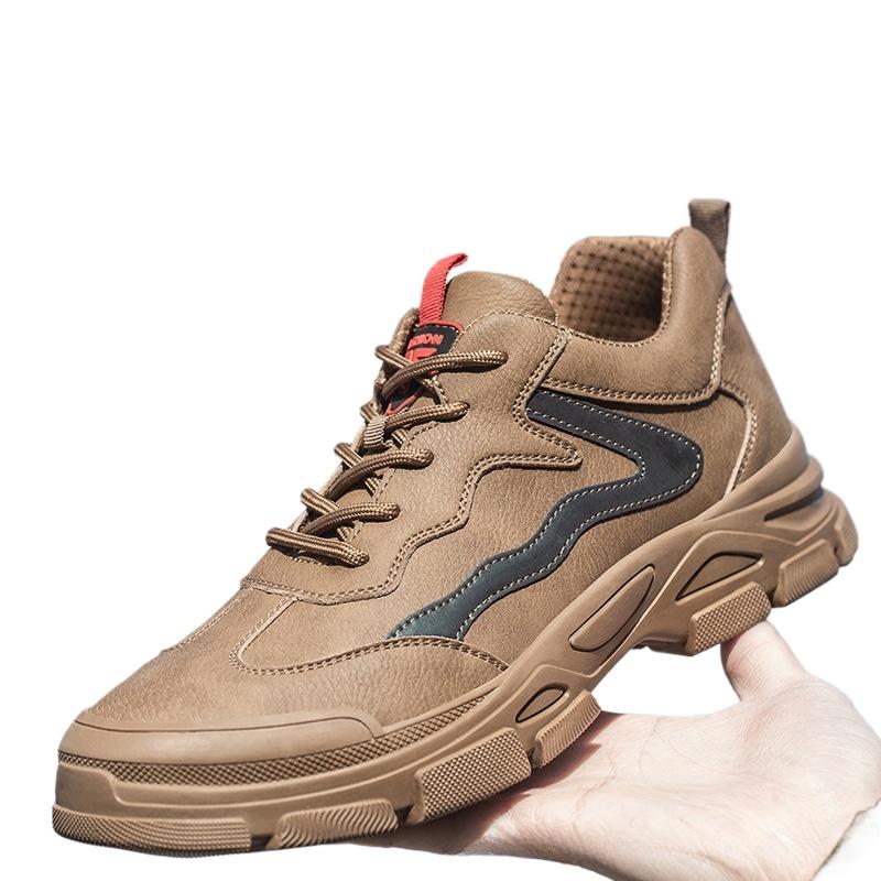 

Обувь для страхования труда, мужская, противоударная и противопрокольная, с мягкой подошвой, стальная, устойчивая к кислотам и щелочам, Baotou 37