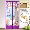 Summer Mosquito-Proof Door Curtain Automatic Closing Magnetic Door Screen Cartoon Lightweight Mesh Door Curtains Self Sealing Retractable