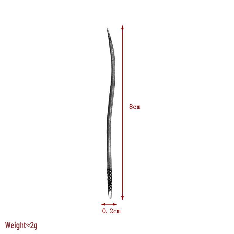 Handcrafted Shoe Repair Tools: Hook Awl Needle & Crochet Accessories