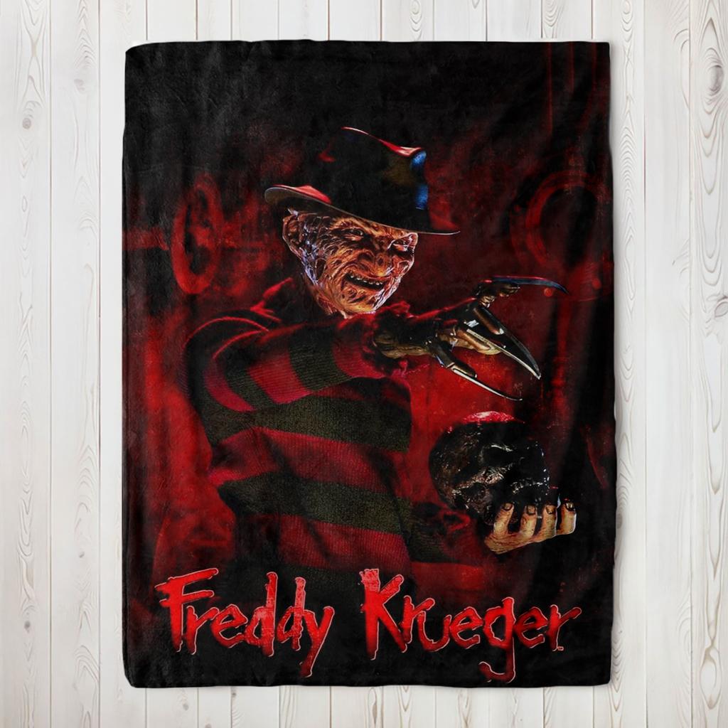 Horrorfilm Decke Charakter Star Flanelldecke Gemütliche Faule Couchüberwurfdecke Superweiches Laken Matratzen