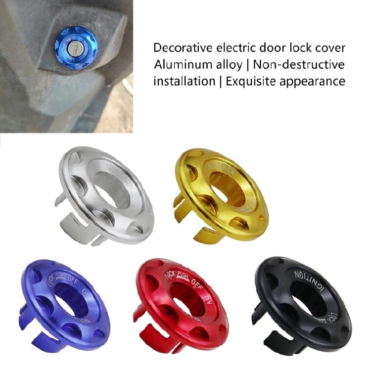 Motorcycle Anti Theft Lock Housing Weather Resistant Ignition Lock Cover Styling Accessory for Most Model