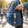 Decorative 3D Printed Key Chain Plastic Car Hanging Pendant  Backpack Decoration