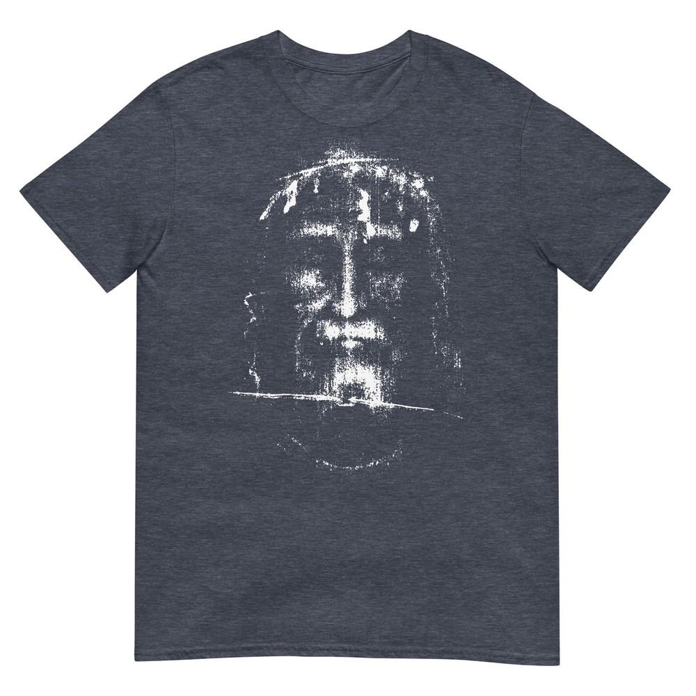 The Holy Face Shroud Of Turin Jesus Christ Face Religious Tshirt