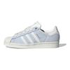 adidas Originals Superstar Comode Assorbimento degli Urti Resistenti Sneakers Basse Sneakers Donna Bianco Blu IE3037