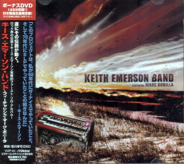 CD KEITH EMERSON BAND, MARC BONILLA - Keith Emerson Band Featuring Marc B VIZP64 Victor 2008 Japan Rock Used