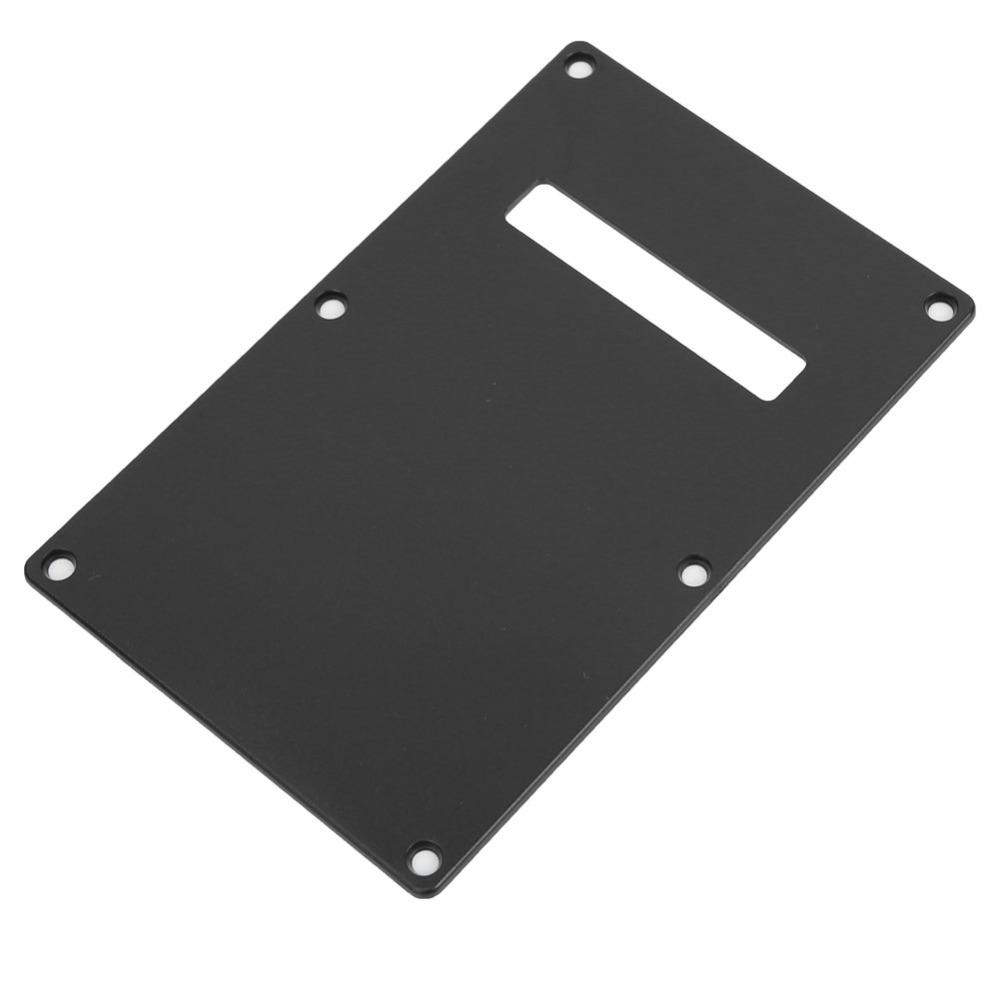 Black/White Electric Guitar Cover Plastic Pick Guard Plate Guitar Backplate For Electric Guitar