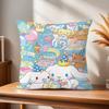 Soft Pillow Case Dog For Cute Sofa Living Room Home Office Decor C-Cinnamoroll Protective Kawaii Covers Without Pillow-Insert