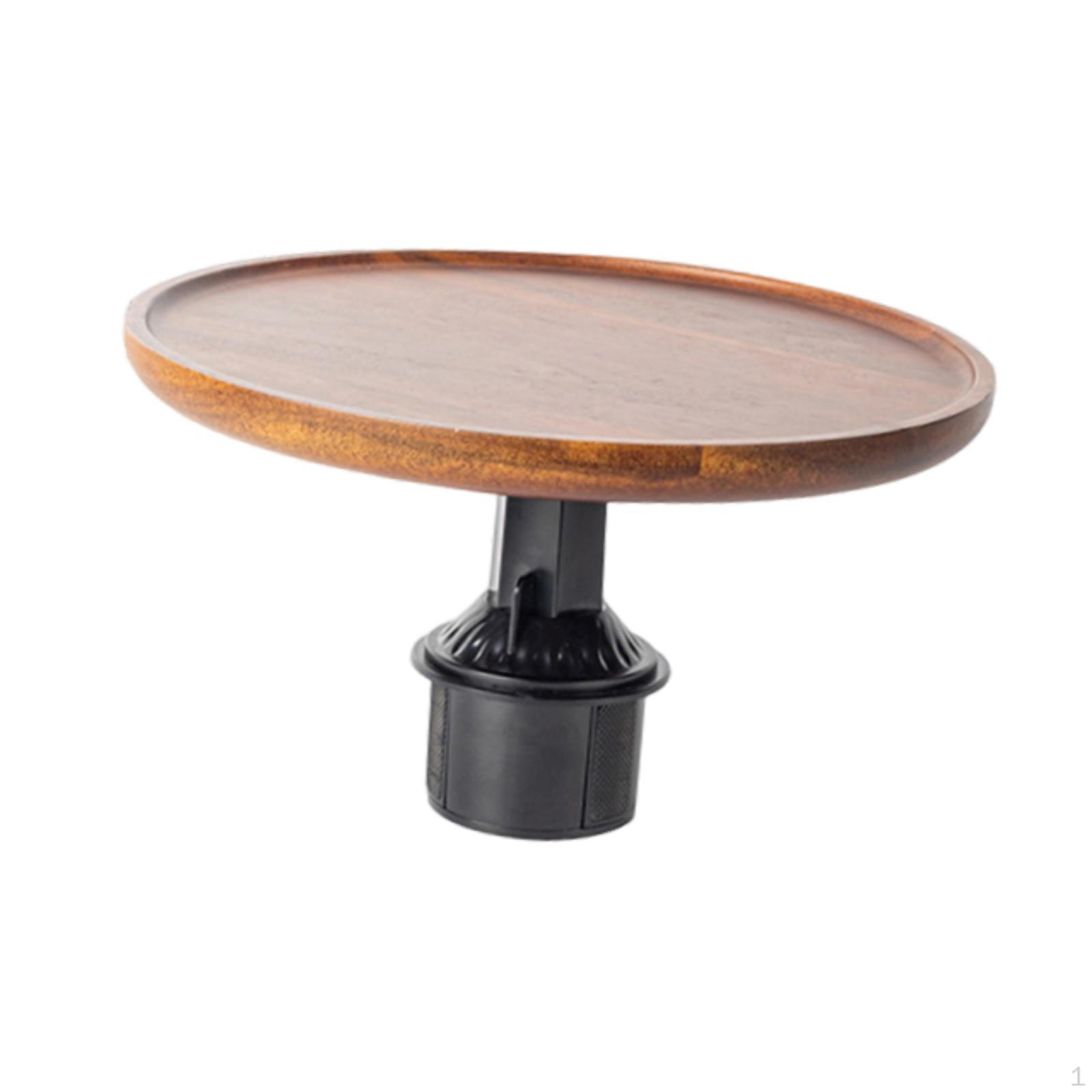 

Car Tray Table Desk Men Women Automotive Accessories Simple Assembly Versatile Laptop Mount Wood