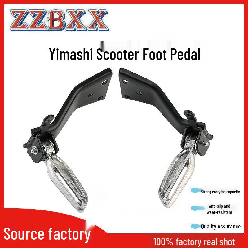 Aluminum Alloy Rear Passenger Footpegs for YamaScoopy Motorcycle