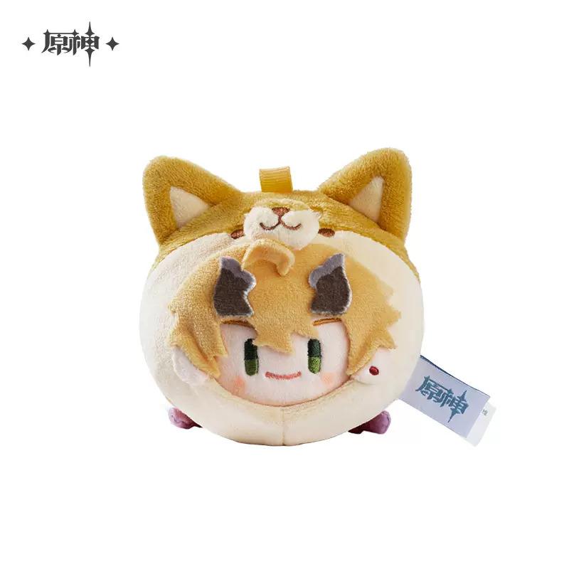 Genshin Impact Plüschfigur Tighnari Wriothesley Cyno Wanderer Freminet Anhänger Schlüsselanhänger Anime Cosplay Stofftier Geschenk für Kinder