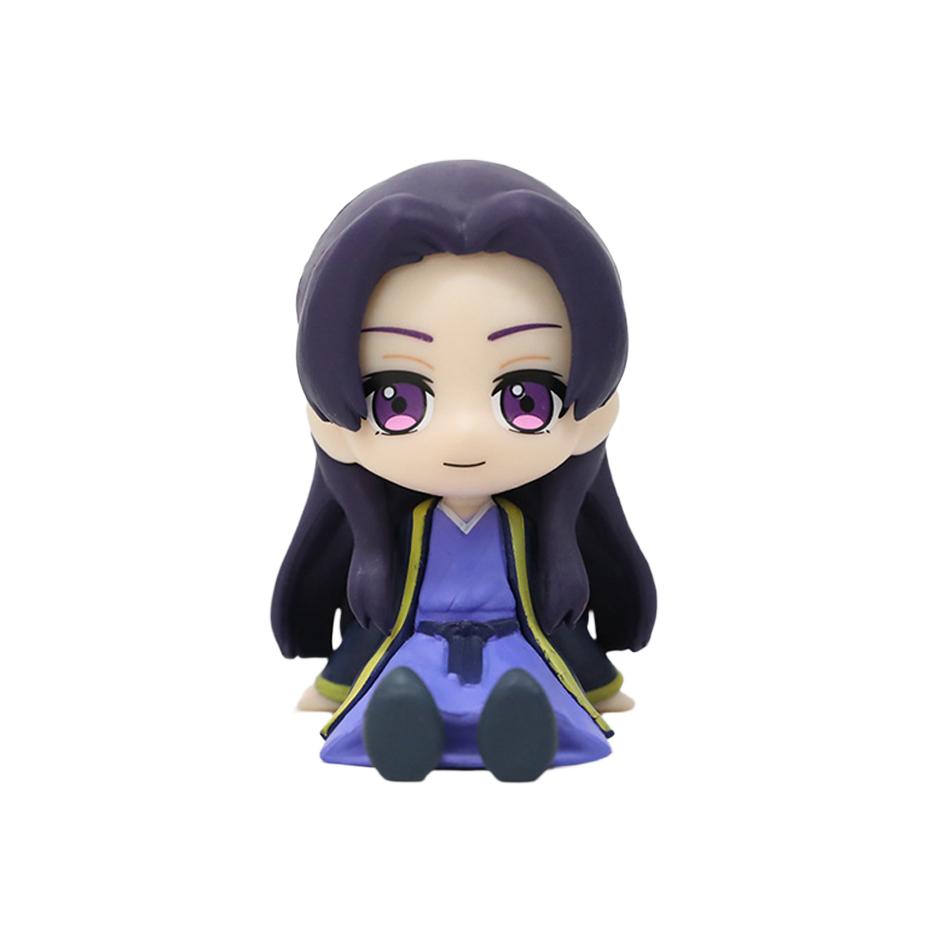 The Apothecary Diaries 6.3cm Maomao Jinshi Mini Figure Anime Periphery Kawaii Sitting Toys Desktop Car Ornaments Model Gifts