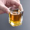 Traditional Chinese Liquor Glass Cups Set 1L Small Square Shot Glass Home Barware